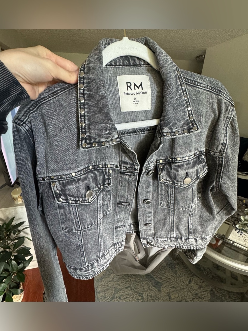 Rebecca Minkoff denim jacket size M